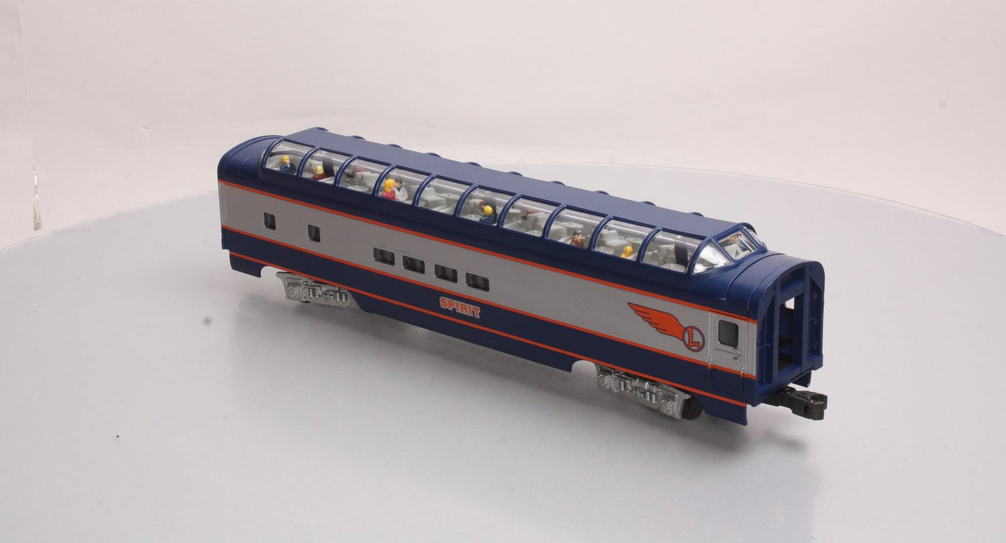 Lionel 6-39112 O Gauge Train of the Century Spirit Full Vista Dome #3 (Spirit) NIB