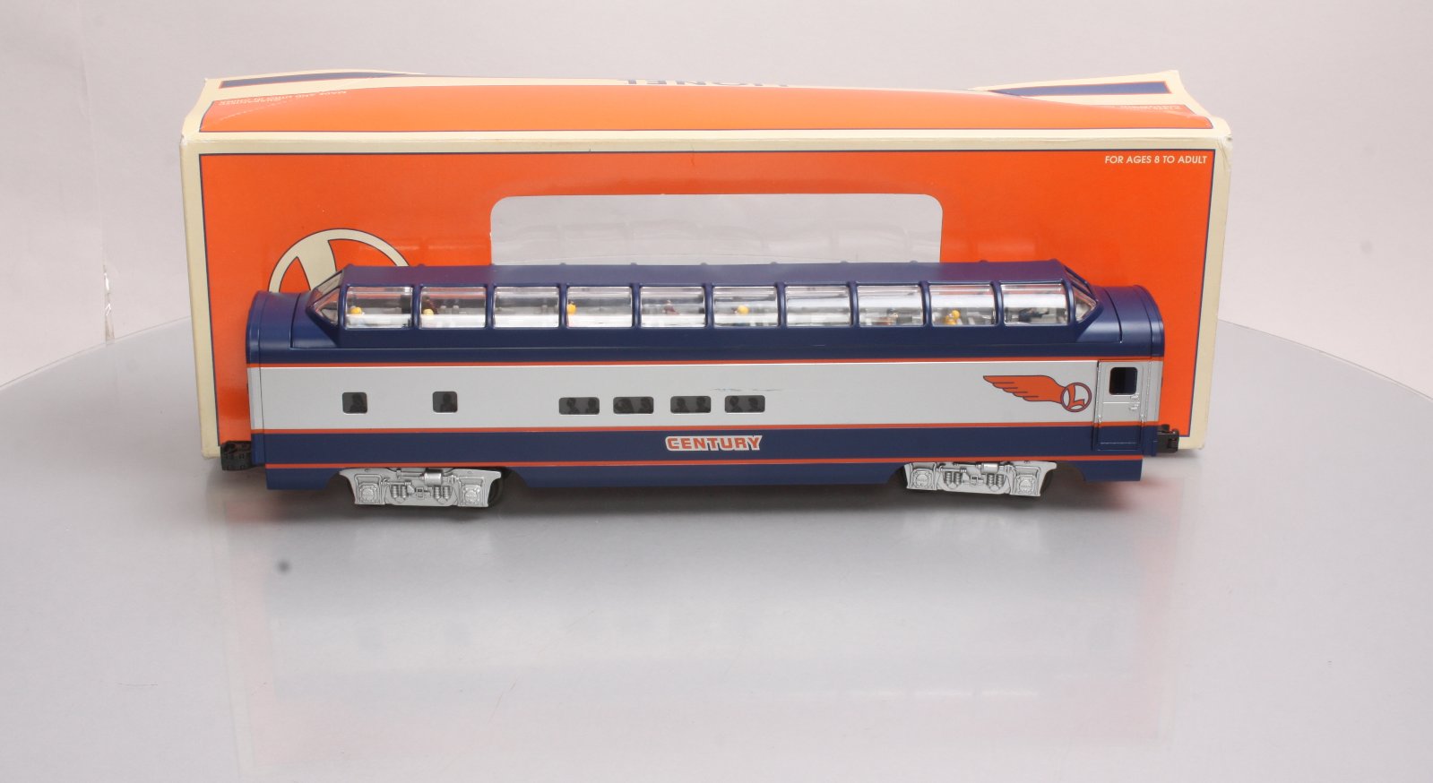 Lionel 6-39110 O Gauge Train of the Century Full Vista Dome Car #1 (Century) LN/Box