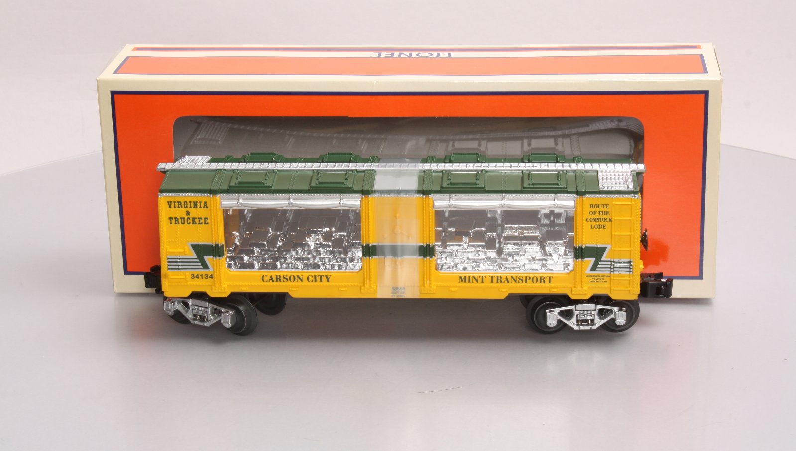 Lionel 6-58566 O Gauge Virginia & Truckee Mint Car #34134 NIB