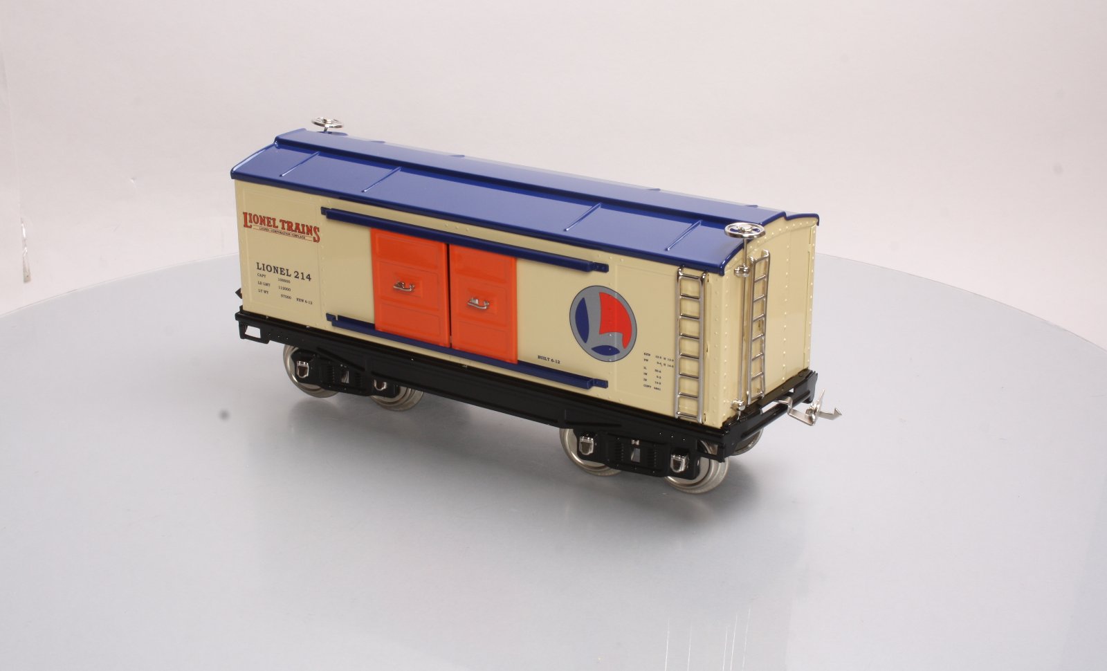 MTH 11-30133 Standard Gauge Box Car #214 NIB