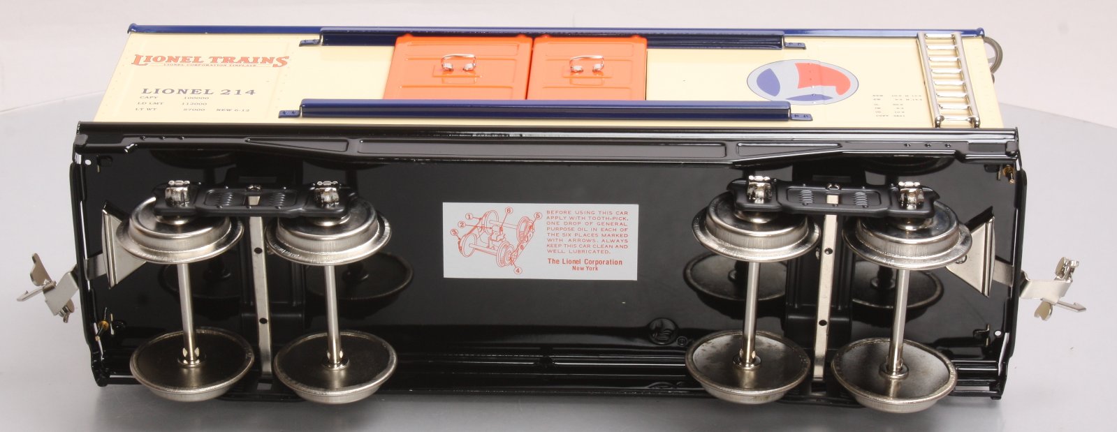 MTH 11-30133 Standard Gauge Box Car #214 NIB