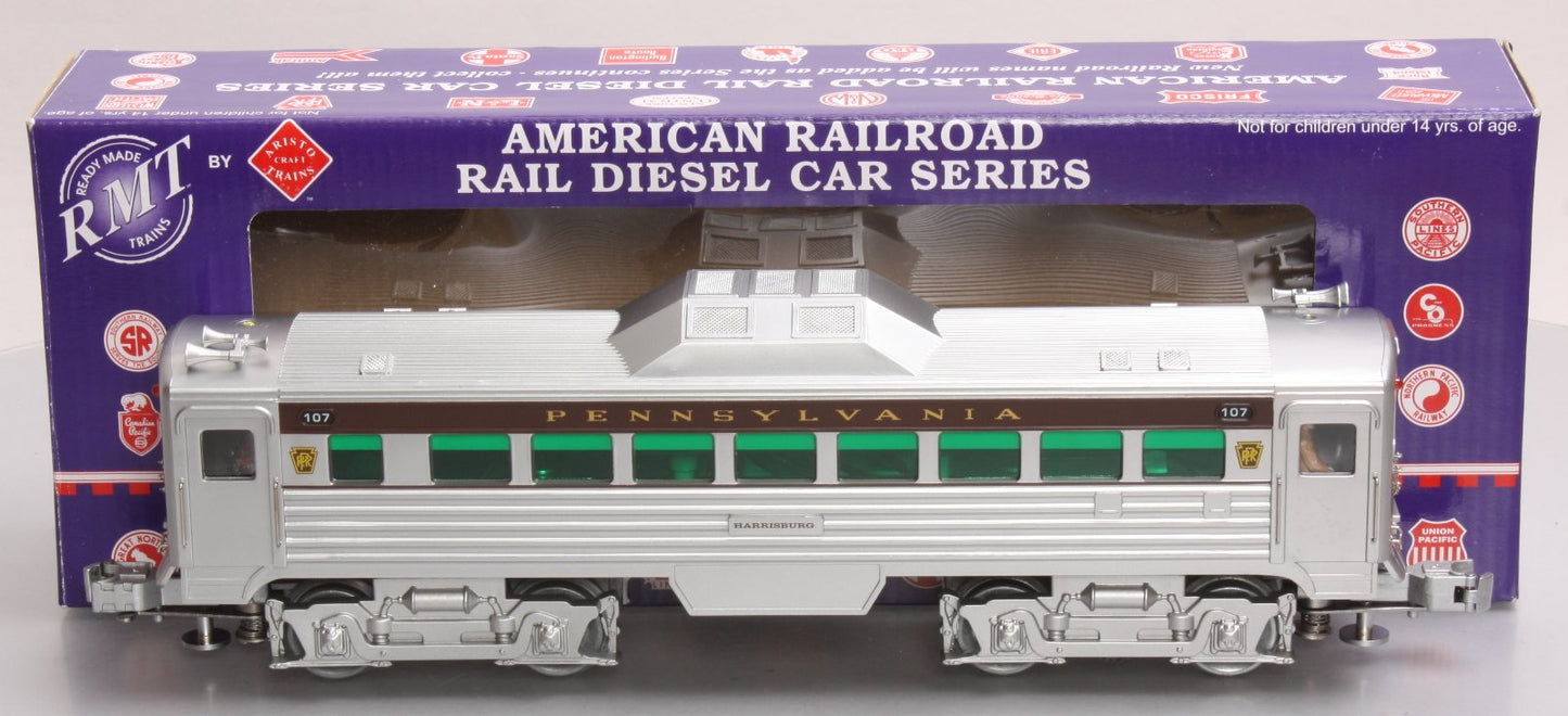 RMT 92515-5 O PRR/Harrisburg Buddy Powered Rail Diesel Car  #107