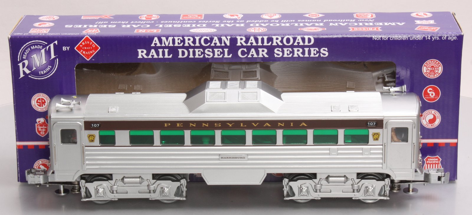 RMT 92515-5 O PRR/Harrisburg Buddy Powered Rail Diesel Car  #107