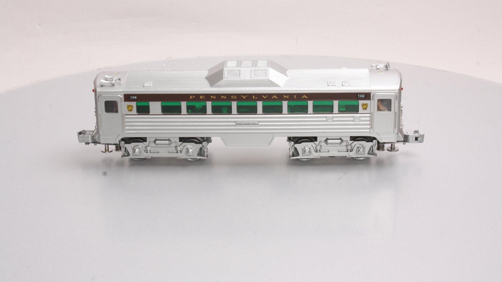 RMT 92515-4 O Gauge PRR/Philadelphia Buddy Powered Rail Diesel Car #106