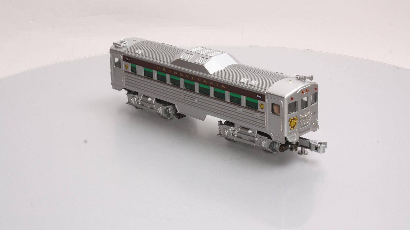 RMT 92515-4 O Gauge PRR/Philadelphia Buddy Powered Rail Diesel Car #106