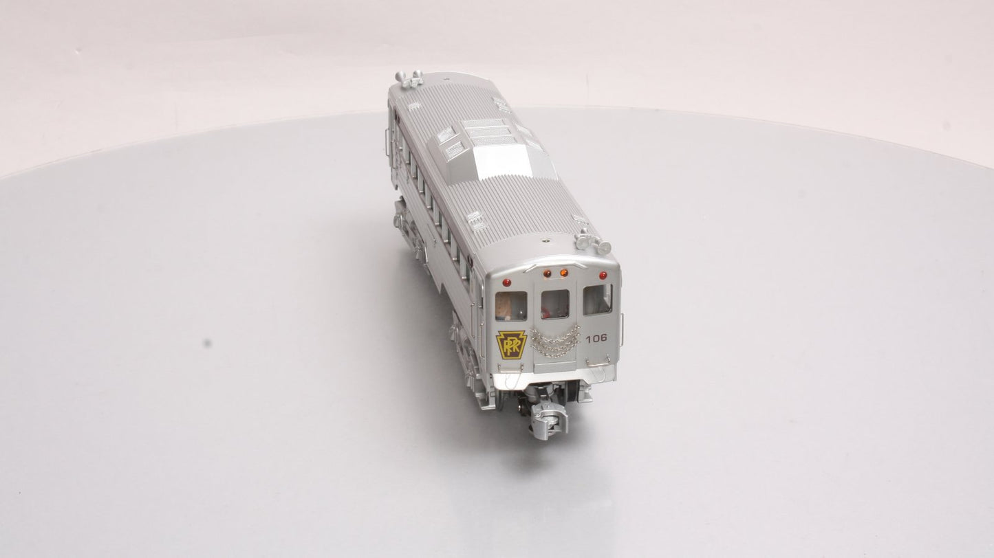 RMT 92515-4 O Gauge PRR/Philadelphia Buddy Powered Rail Diesel Car #106