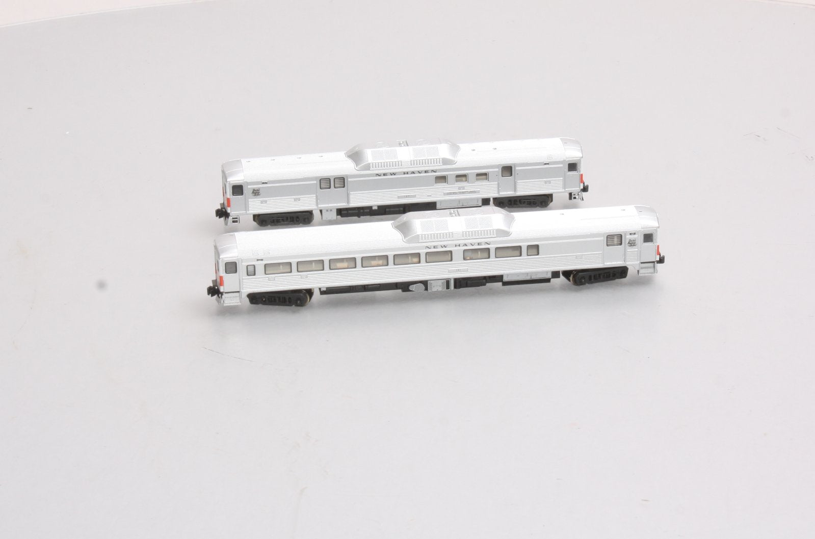 Kato 106-3007 N Scale New York New Haven & Hartford Rail Diesel Car Set B LN/Box