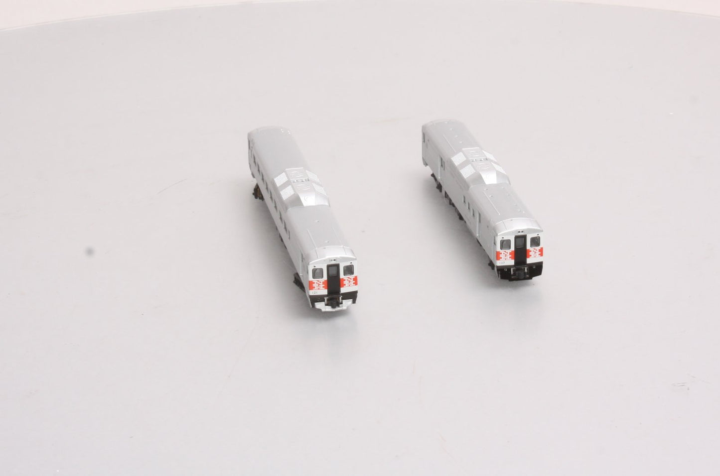 Kato 106-3007 N Scale New York New Haven & Hartford Rail Diesel Car Set B LN/Box