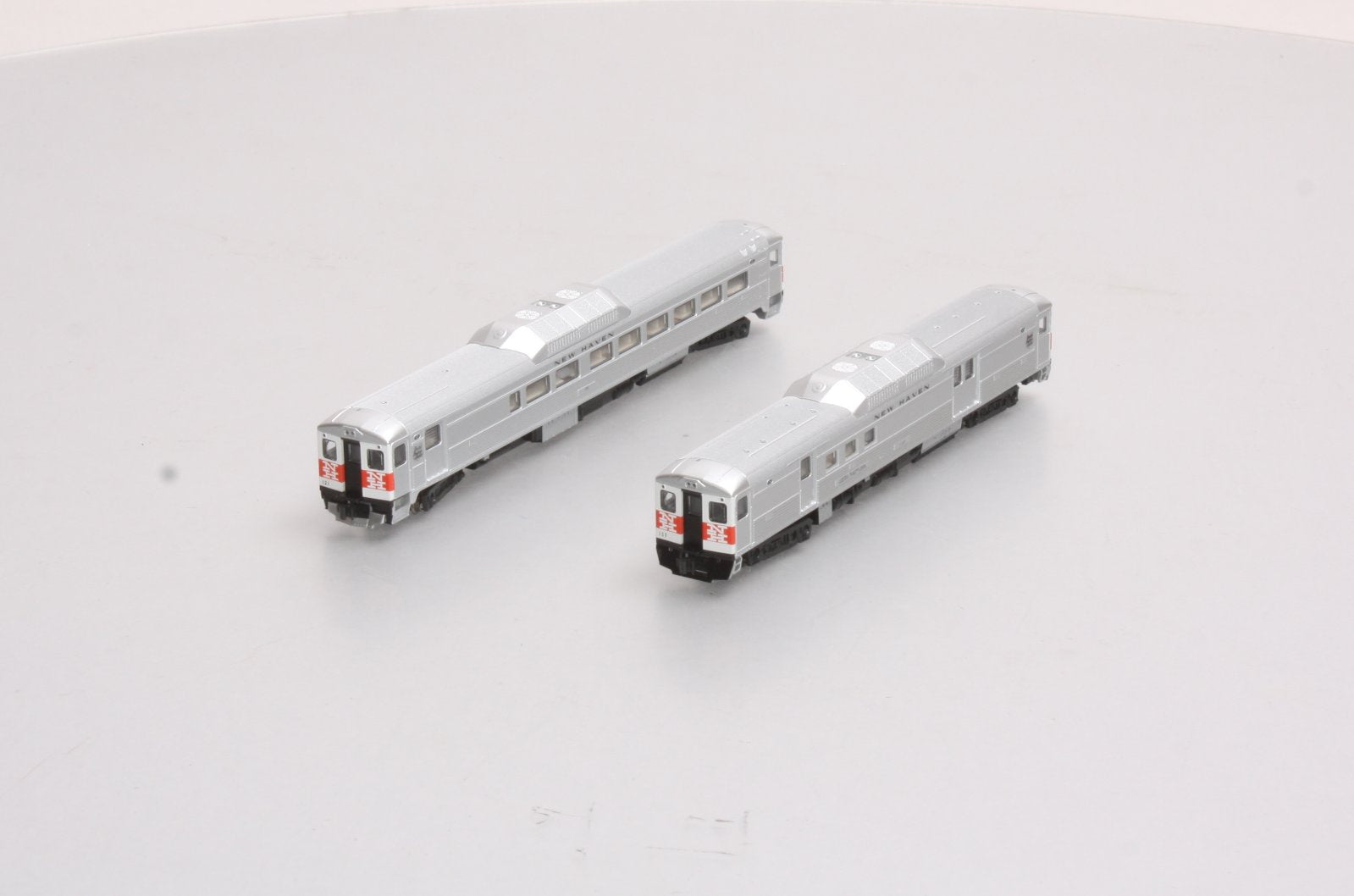 Kato 106-3007 N Scale New York New Haven & Hartford Rail Diesel Car Set B LN/Box