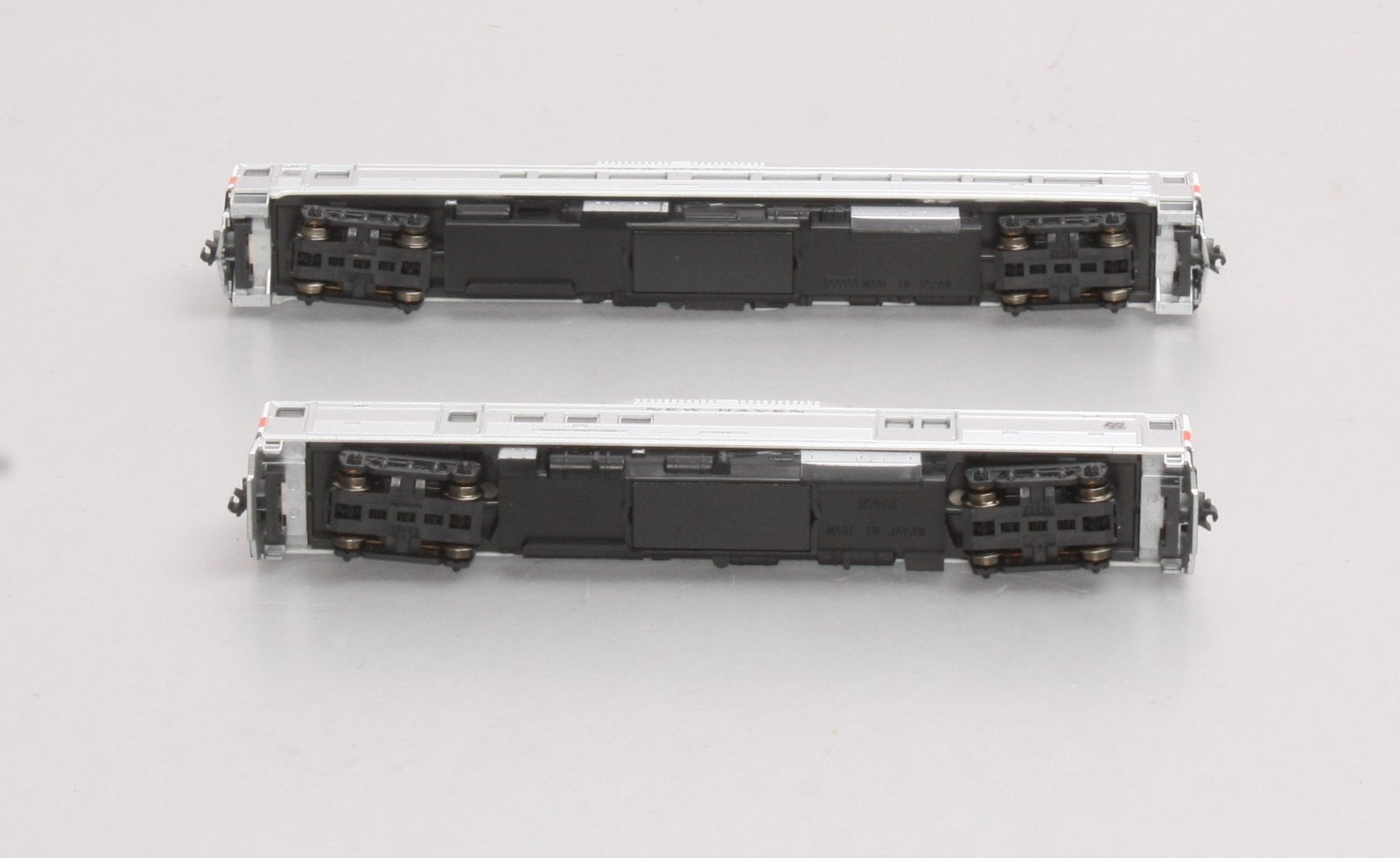 Kato 106-3007 N Scale New York New Haven & Hartford Rail Diesel Car Set B LN/Box