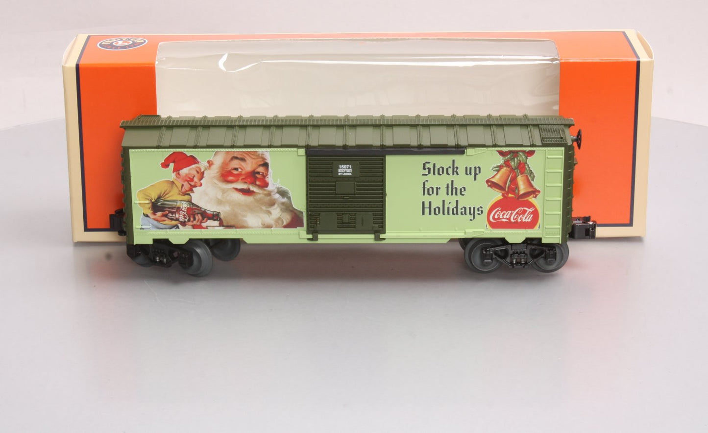 Lionel 6-15071 O Gauge Coca-Cola Holiday Boxcar LN/Box
