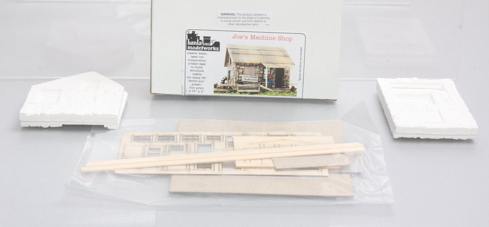 Banta Model Works 6000 O Scale Joe's Machine Shop Kit