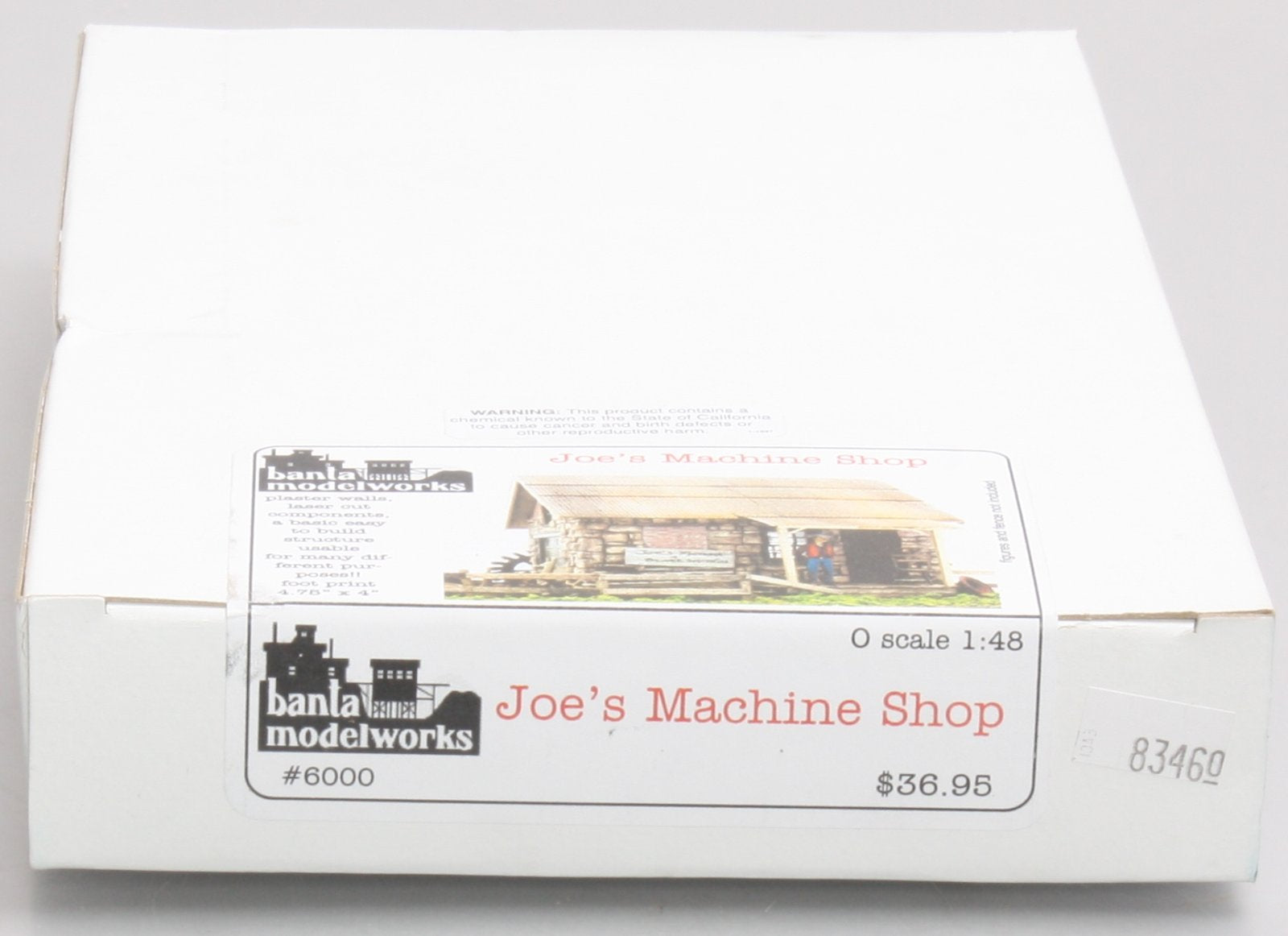Banta Model Works 6000 O Scale Joe's Machine Shop Kit