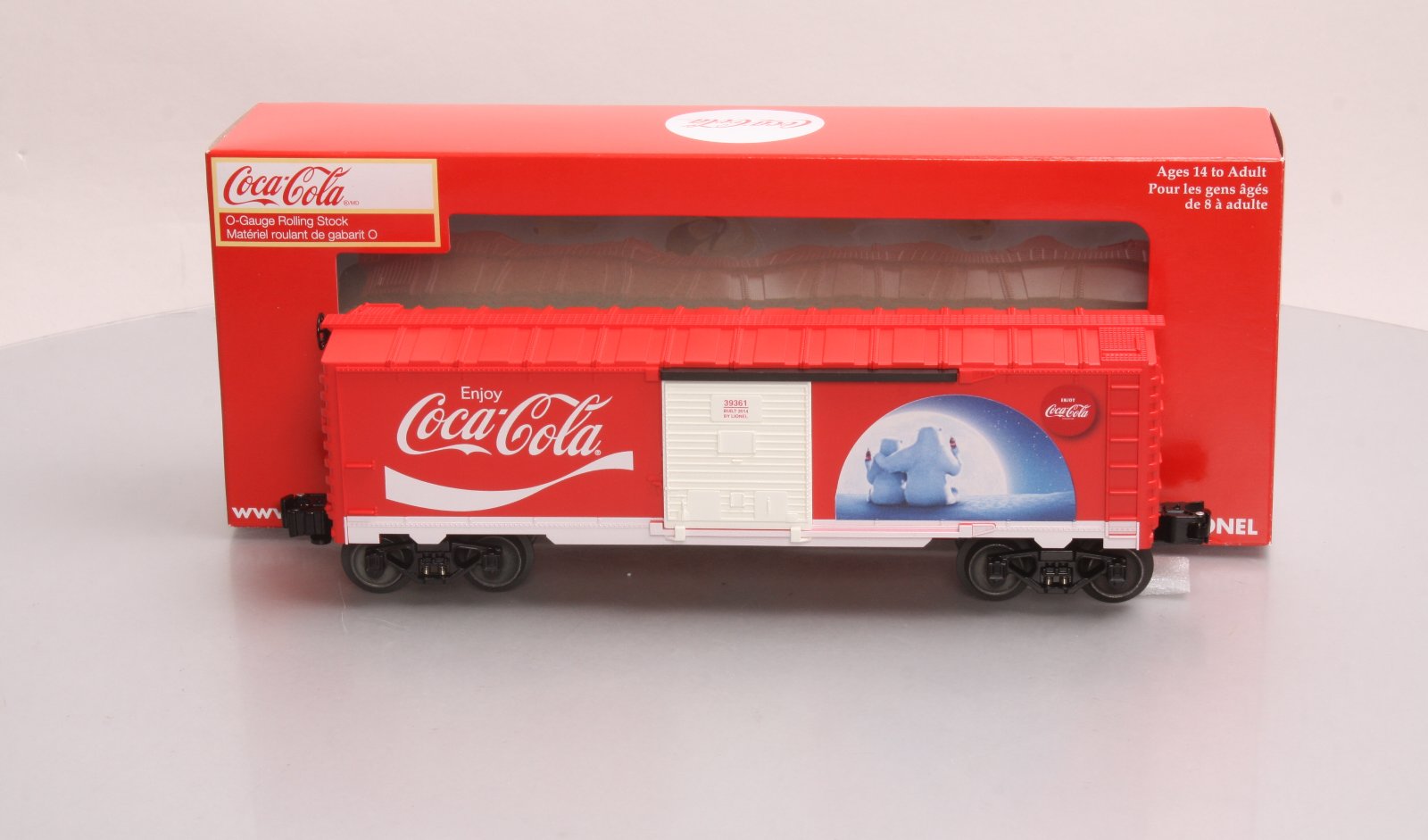 Lionel 6-39361 Coca-Cola Polar Bear Boxcar LN/Box