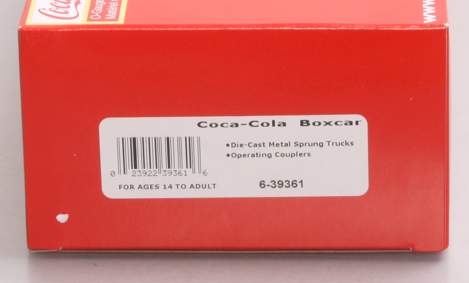 Lionel 6-39361 Coca-Cola Polar Bear Boxcar LN/Box