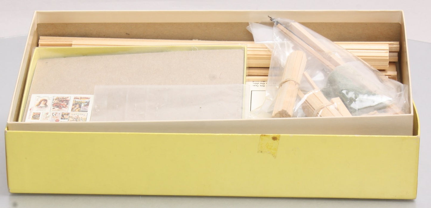 Fine Scale Miniatures 135 HO Scale Two-Stall Engine House Laser-Cut Building Kit