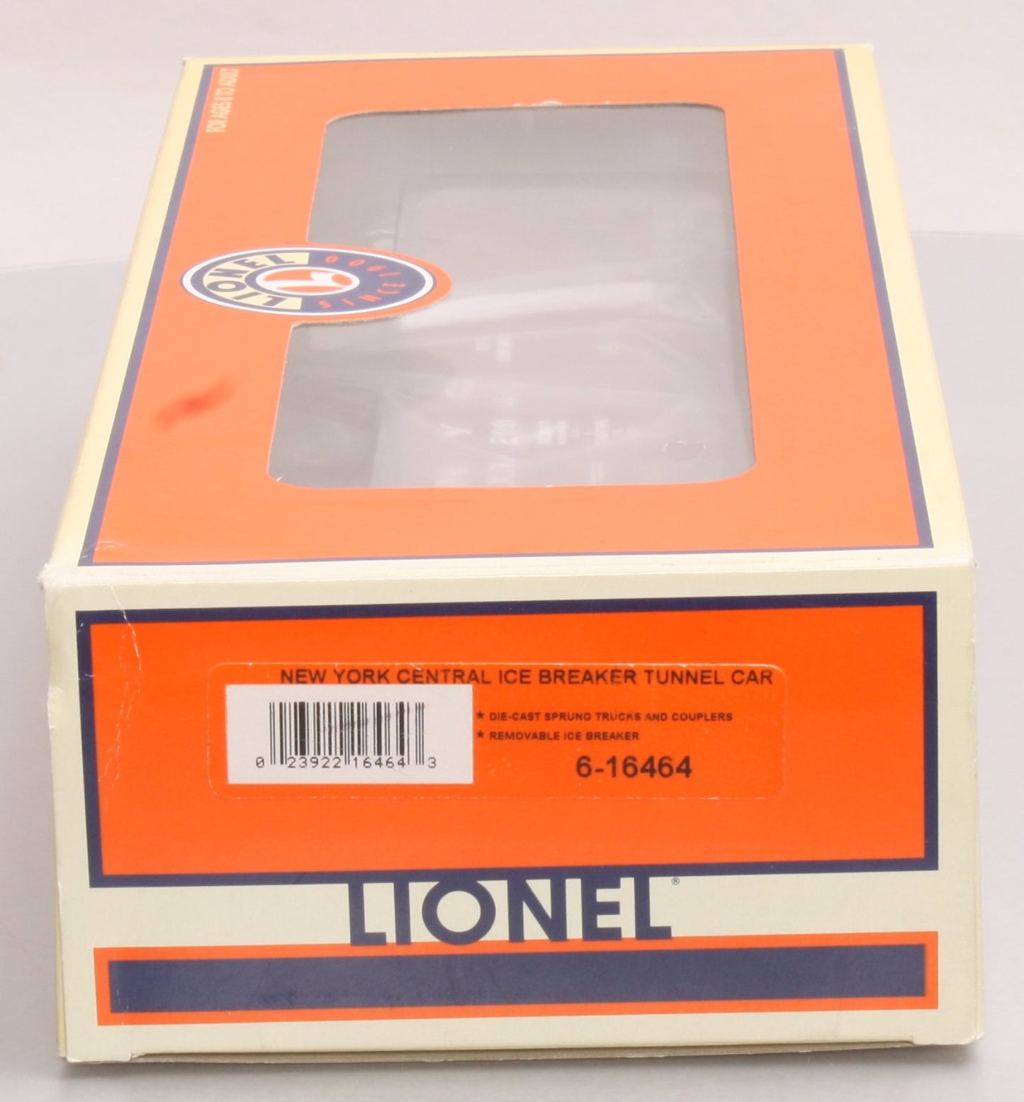 Lionel 6-16464 O Gauge New York Central Ice Breaker Tunnel Car #32004 LN/Box