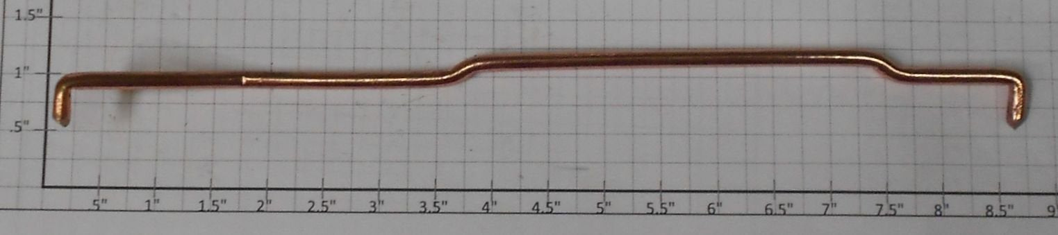 Lionel 400E-32 400E Copper Steam Pipe