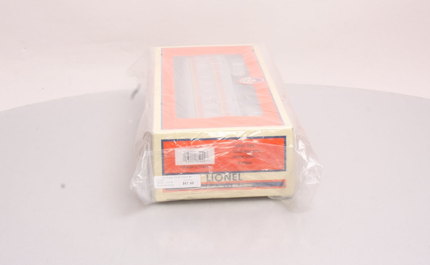 Lionel 6-35244 Santa Fe Coach Car #3155