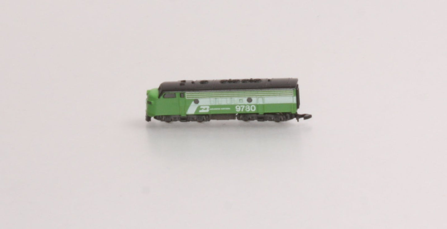 Marklin 8863 Z Scale Burlington Northern F7A Diesel Locomotive #9780 LN/Box