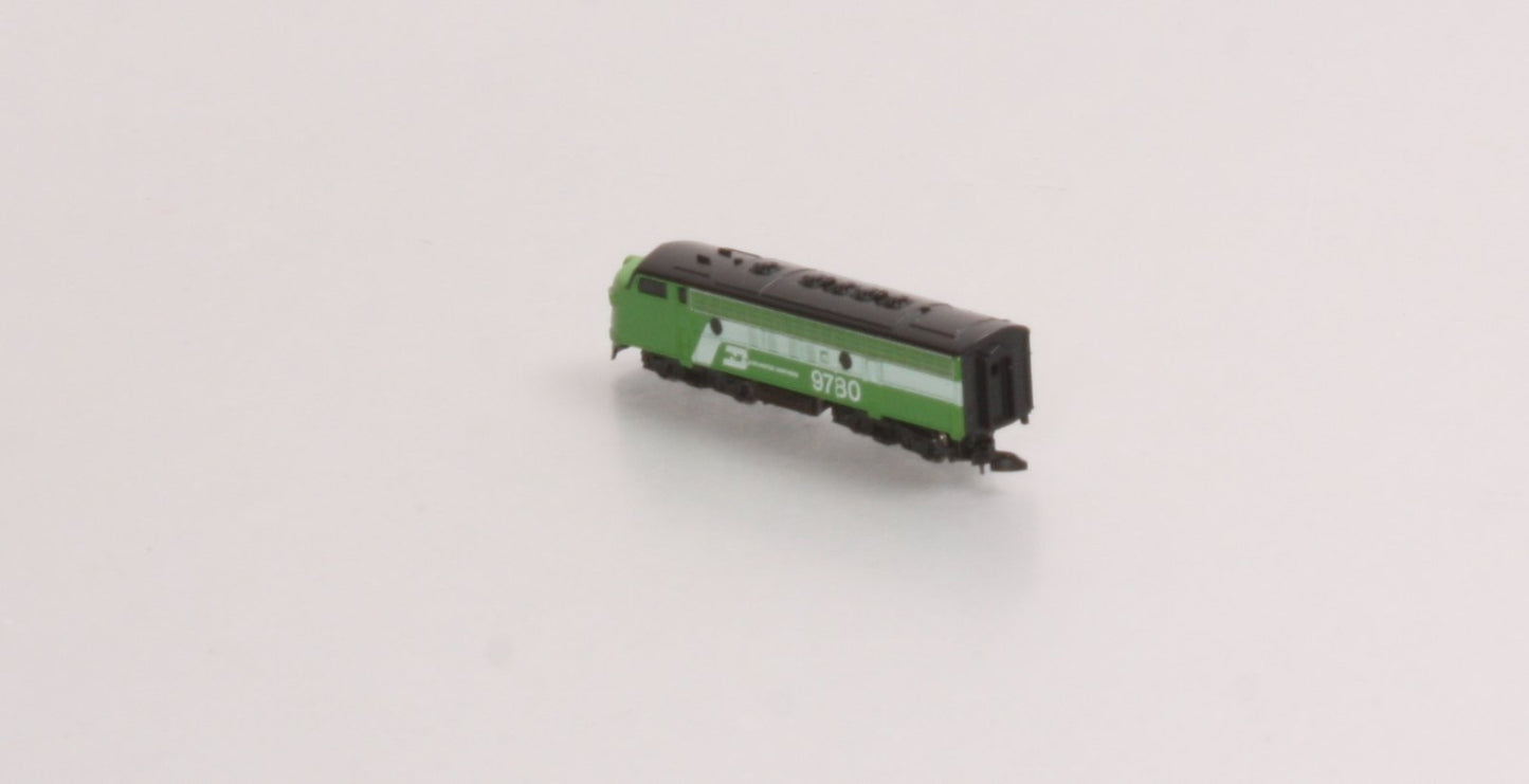 Marklin 8863 Z Scale Burlington Northern F7A Diesel Locomotive #9780 LN/Box