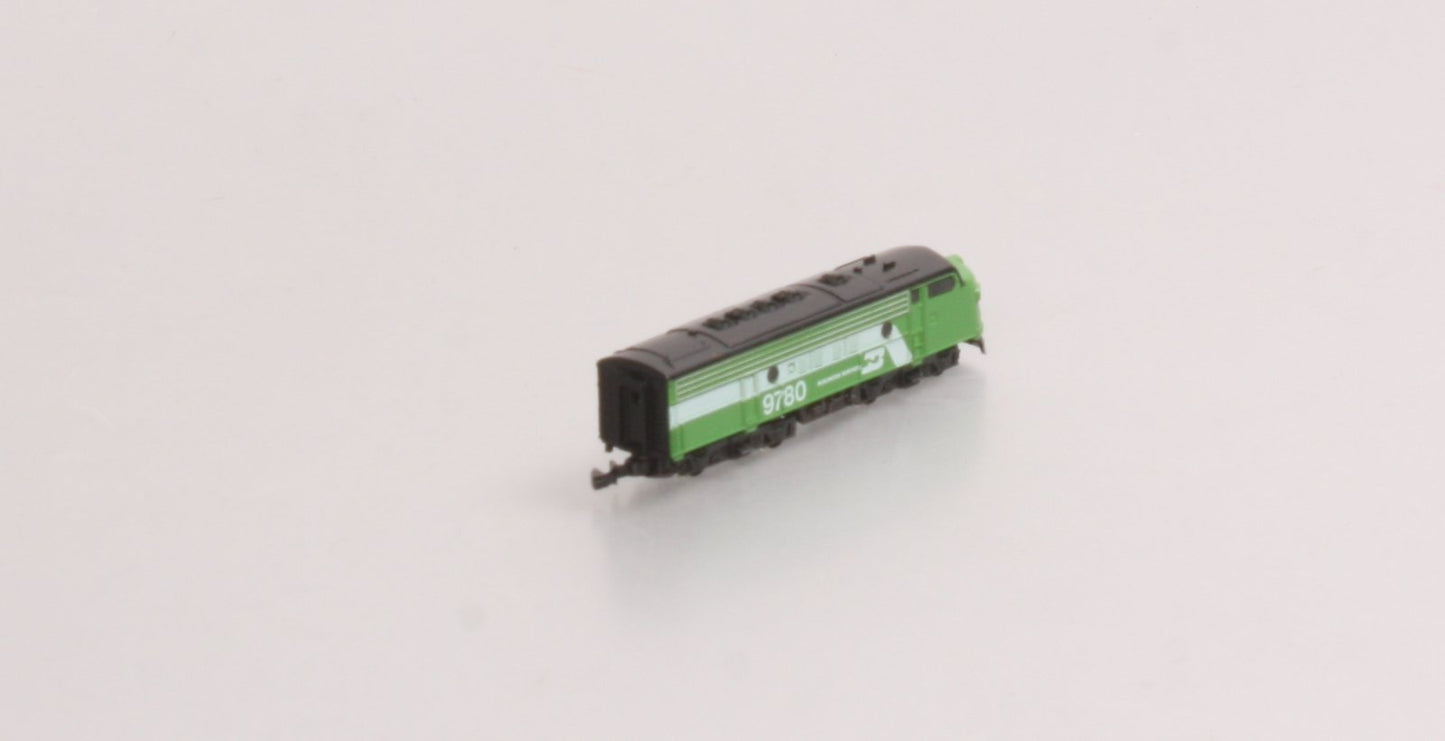 Marklin 8863 Z Scale Burlington Northern F7A Diesel Locomotive #9780 LN/Box