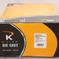 K-Line K3180-0913S O PRR A5 0-4-0 Switcher & Tender #913 with Lionel TMCC LN/Box