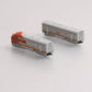 Kato 106-0404 N Scale Santa Fe F-7 AB Diesel Locomotive Set LN/Box