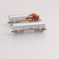 Kato 106-0404 N Scale Santa Fe F-7 AB Diesel Locomotive Set LN/Box