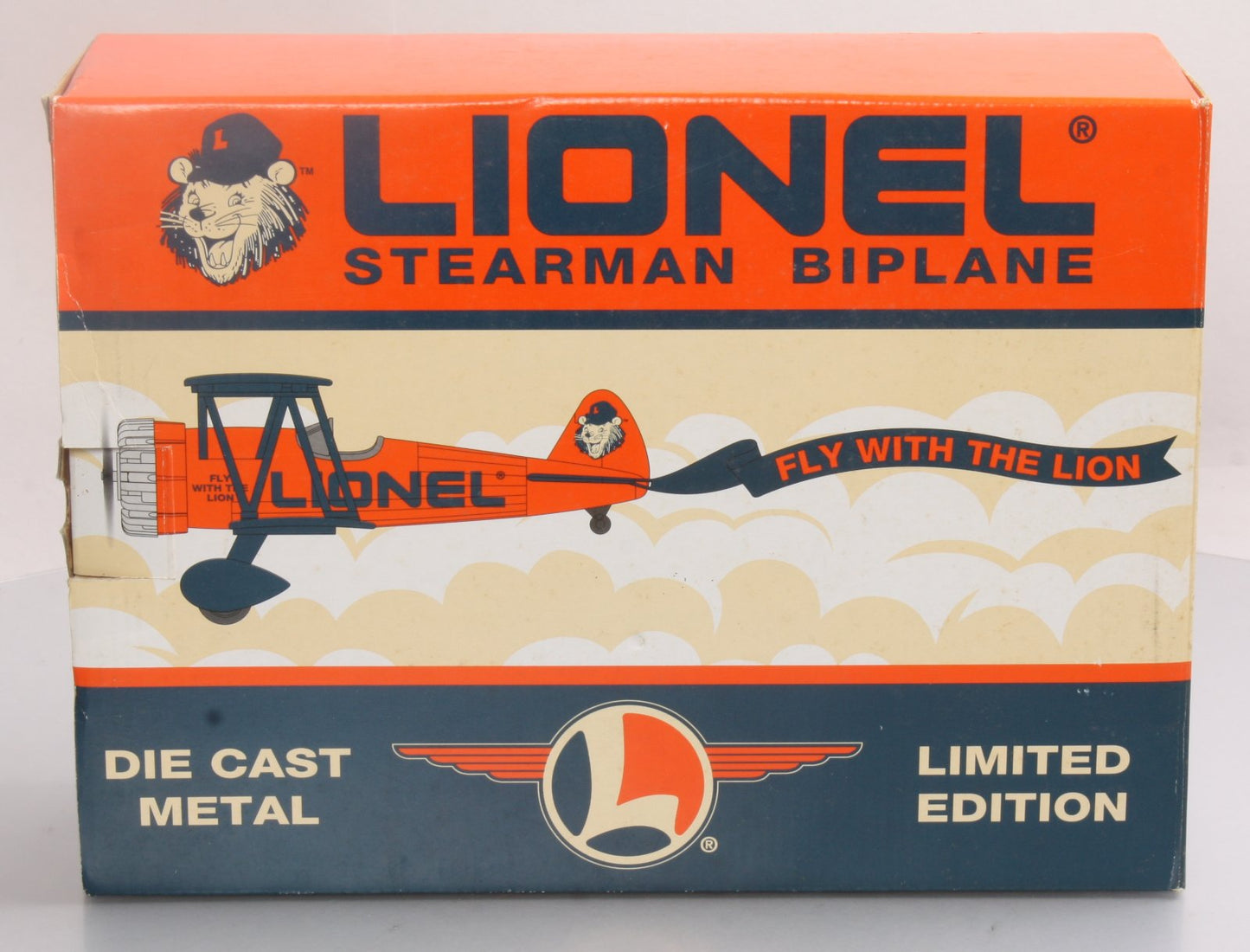 Lionel 291000 O Lionel Stearman Biplane Die-Cast Limited Edition LN/Box