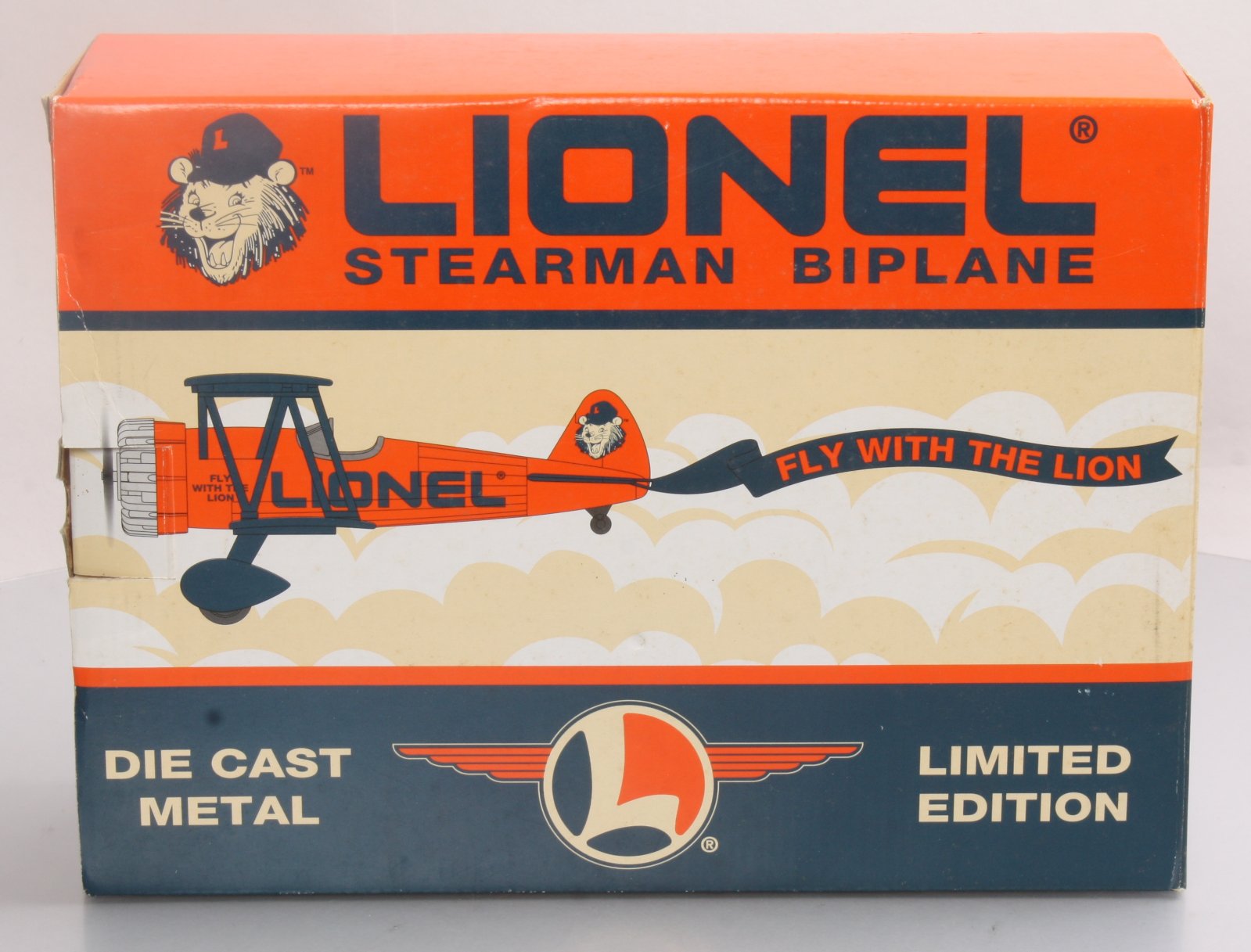 Lionel 291000 O Lionel Stearman Biplane Die-Cast Limited Edition LN/Box