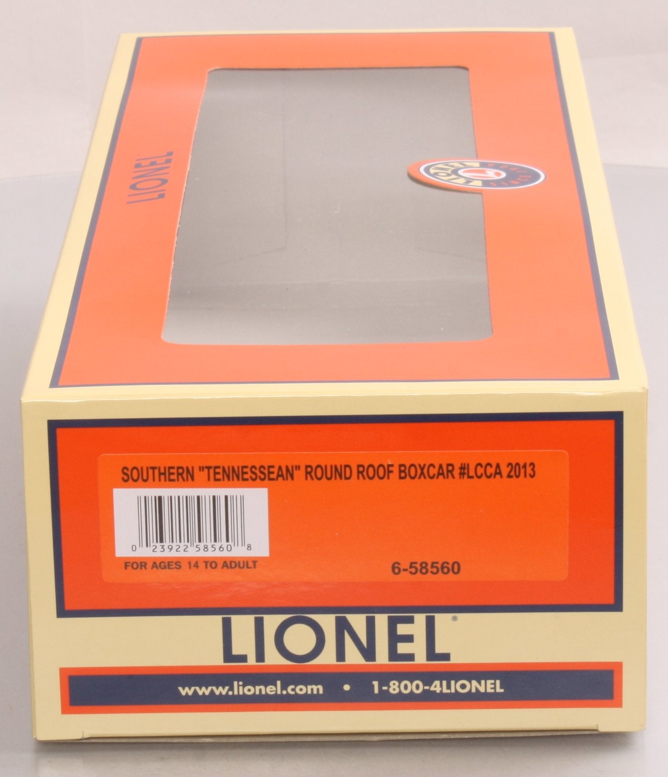 Lionel 6-58560 O Gauge Southern "Tennessean" Round Roof Boxcar #LCCA 2013 LN/Box