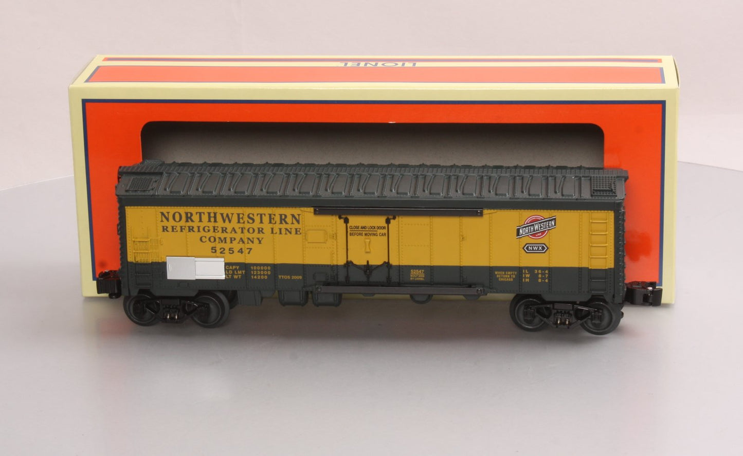 Lionel 6-52547 O Gauge TTOS-2009 Chicago & North Western Reefer NIB