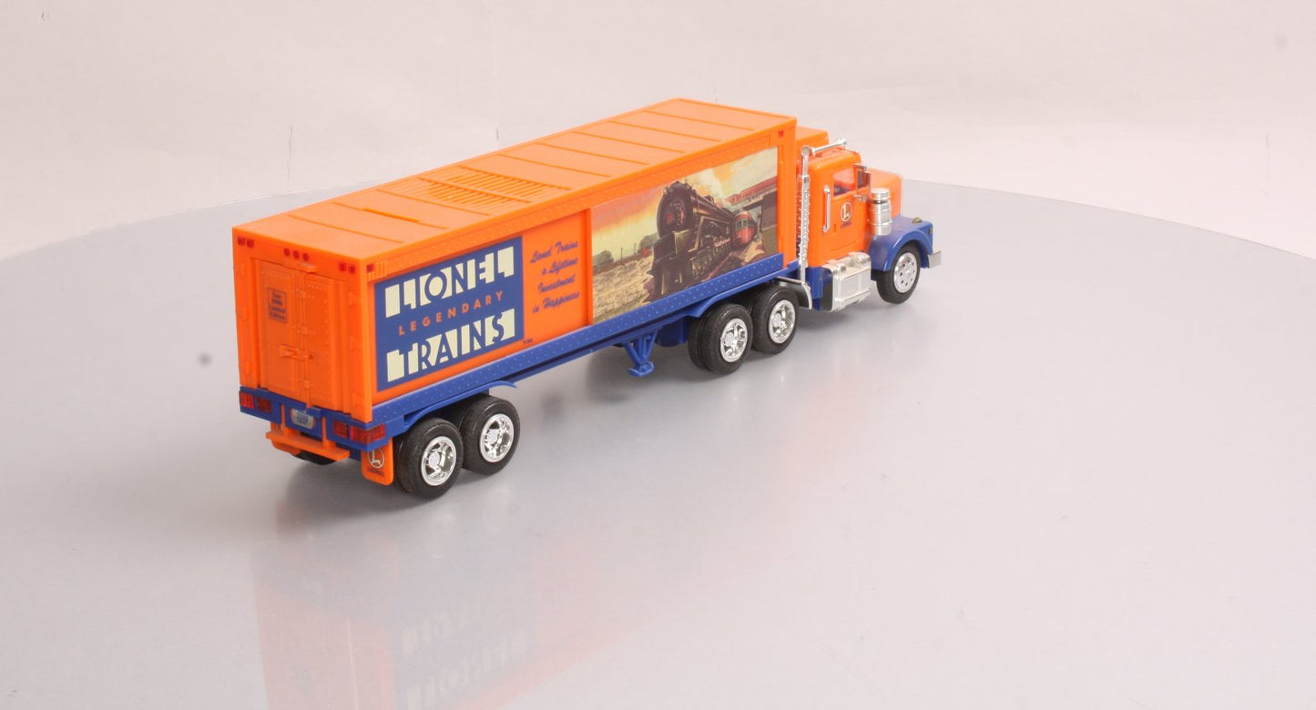 Lionel TMT-18018 Box Trailer Toy Truck W/Operating Lights Sounds-Coinbank NIB