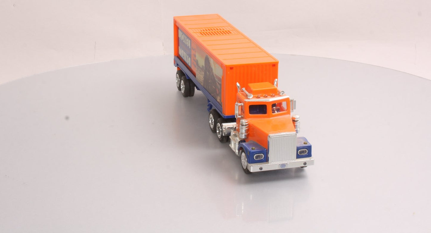 Lionel TMT-18018 Box Trailer Toy Truck W/Operating Lights Sounds-Coinbank NIB