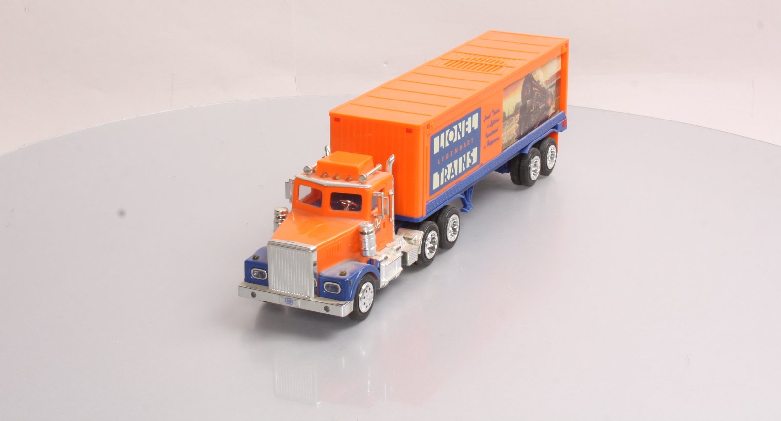 Lionel TMT-18018 Box Trailer Toy Truck W/Operating Lights Sounds-Coinbank NIB