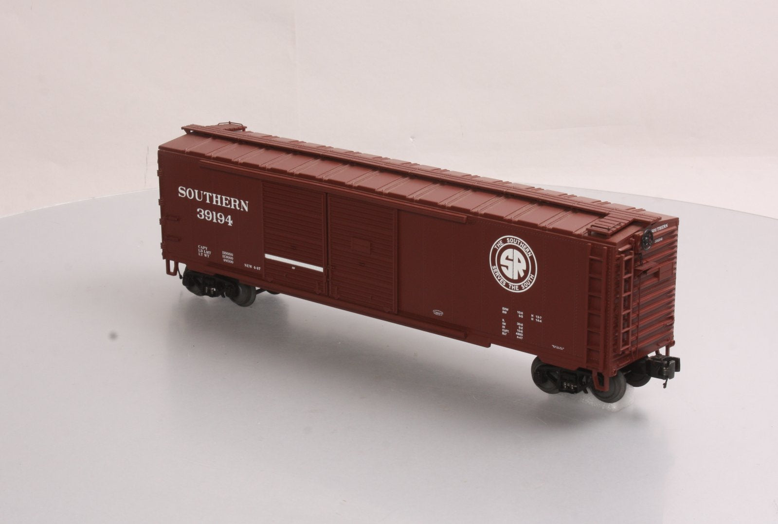 MTH 20-93246 O Southern Double Door 50' Boxcar #39194 NIB
