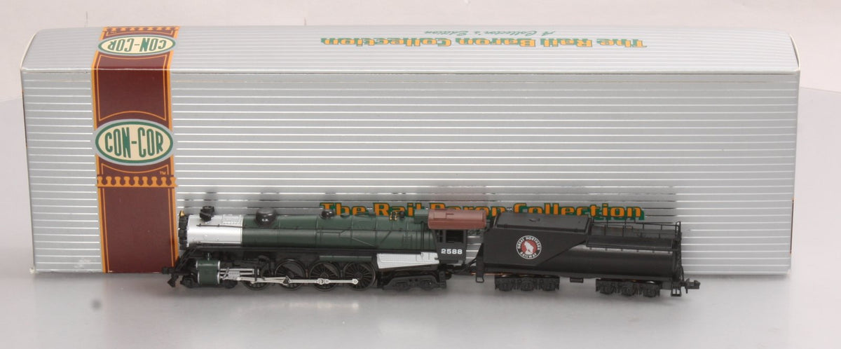 Con-Cor 3811 N Great Northern S-2 4-8-4 Steam Loco #2588 LN/Box