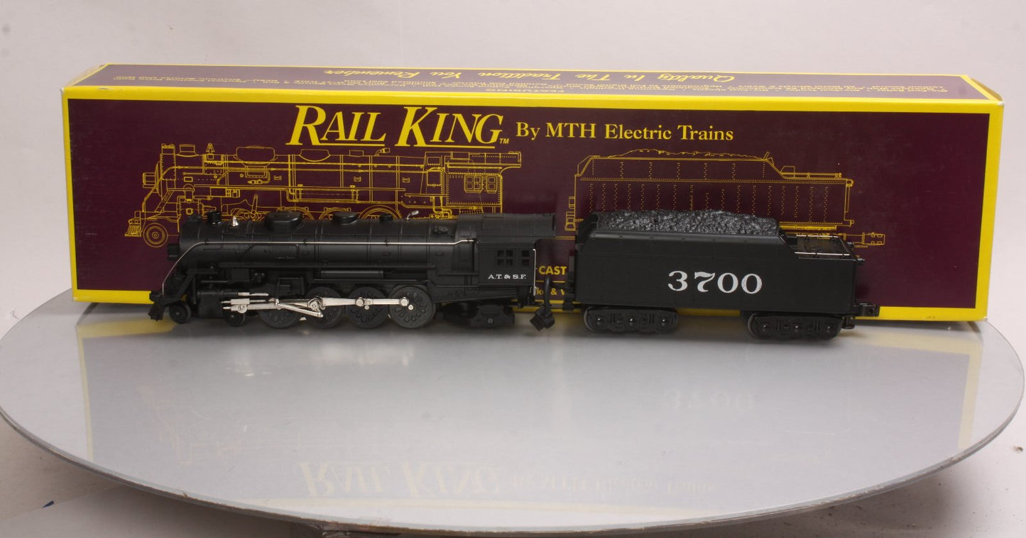 MTH 20-1102 O Gauge Santa Fe Mohawk Steam Locomotive #3700 LN/Box