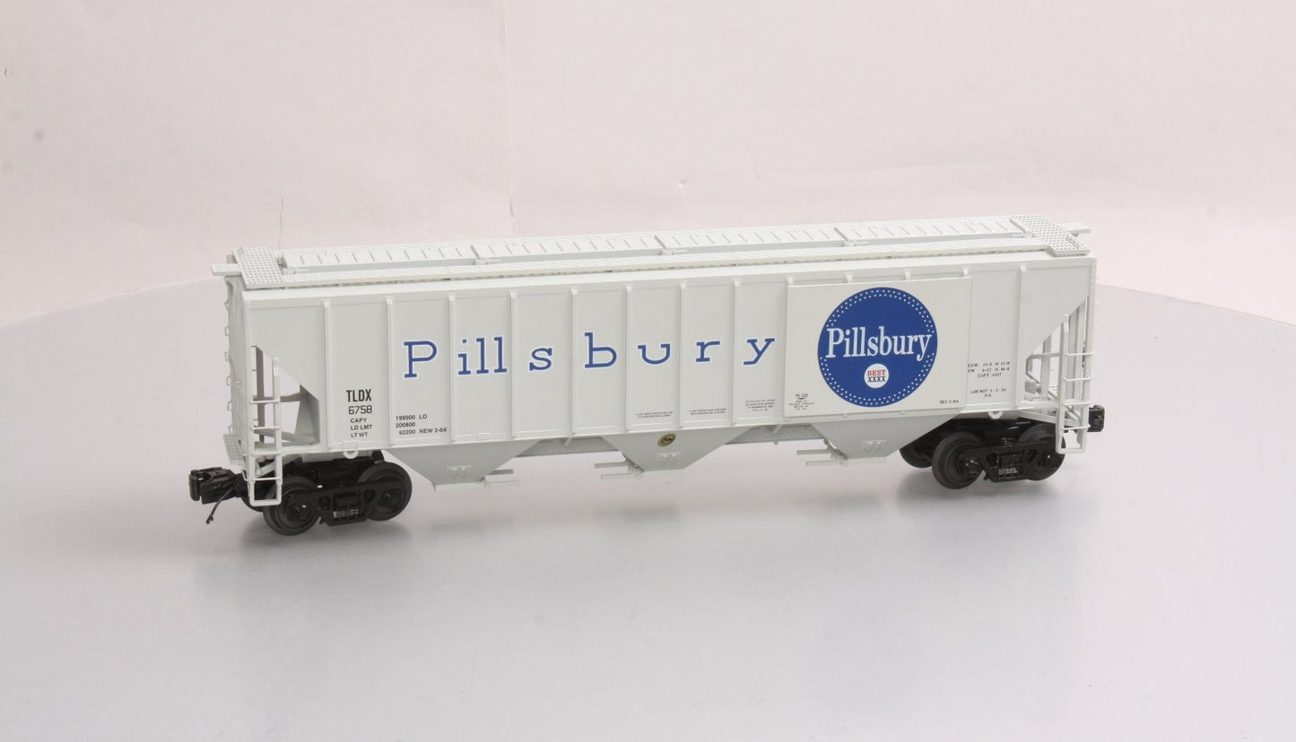 MTH 20-97319 O Pillsbury MTHRRC 2014 Ps-2CD High-Sided Hopper #6758 LN/Box