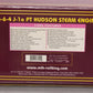 MTH 20-3059-1 O NYC J-1e 4-6-4 Hudson Steam Locomotive & Tender w/PS2 #5274 LN/Box