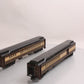 MTH 20-4196 O New York Central 70’ Madison Comb/Din Passenger Set (Set of 2) LN/Box