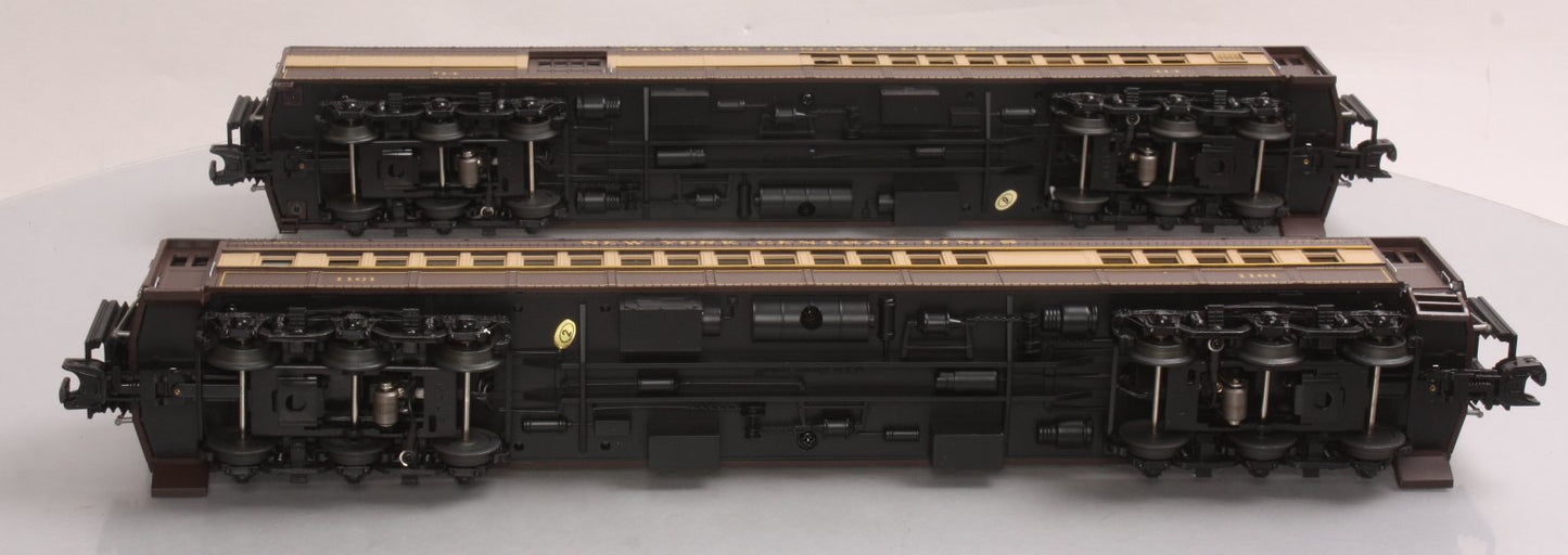 MTH 20-4196 O New York Central 70’ Madison Comb/Din Passenger Set (Set of 2) LN/Box