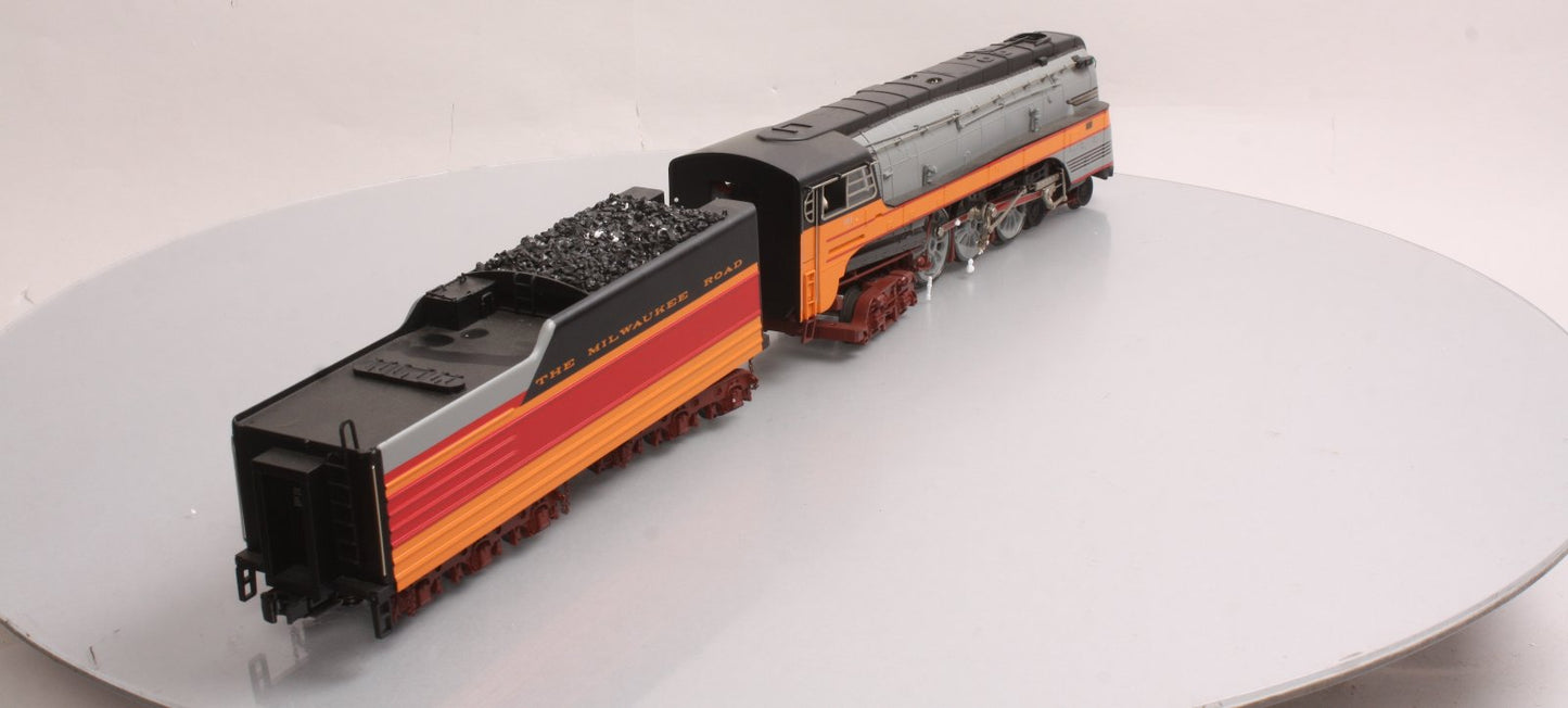 MTH 20-3096-1 O Milwaukee Road 4-6-4 Steam Locomotive & Tender w/PS2 #101 LN/Box