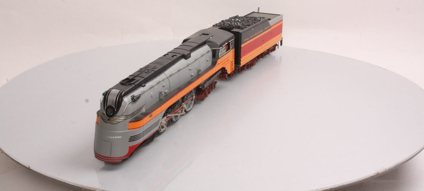 MTH 20-3096-1 O Milwaukee Road 4-6-4 Steam Locomotive & Tender w/PS2 #101 LN/Box