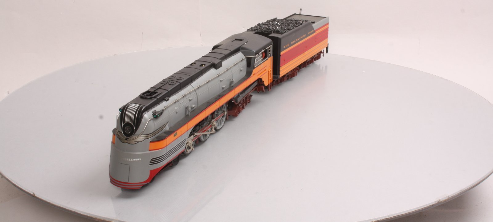 MTH 20-3096-1 O Milwaukee Road 4-6-4 Steam Locomotive & Tender w/PS2 #101 LN/Box
