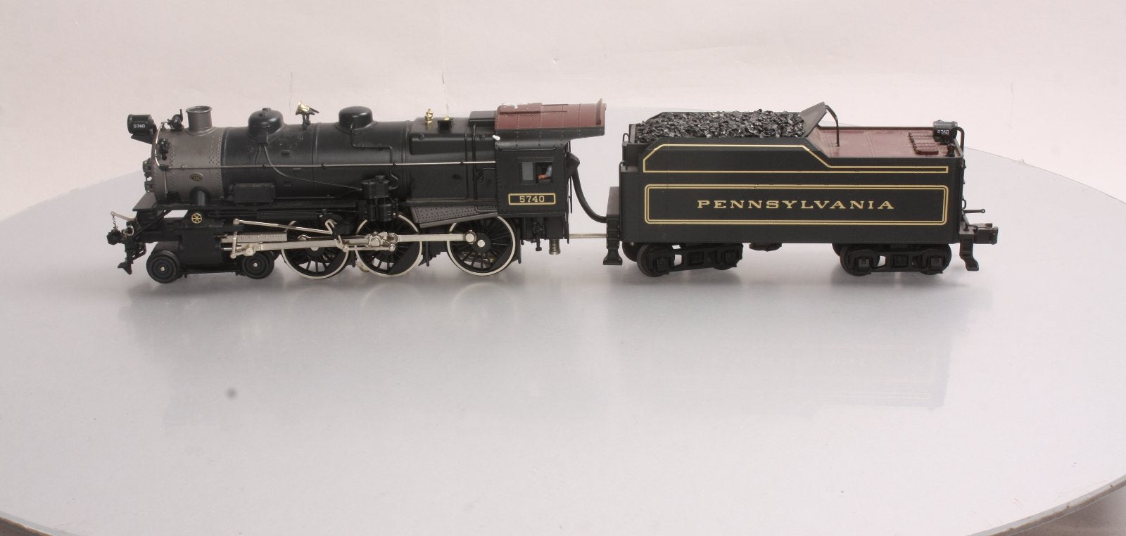 MTH 20-3031-1 O Gauge Pennsylvania Railroad G5 4-6-0 Steam & Tender #5740 w/PS1 LN/Box