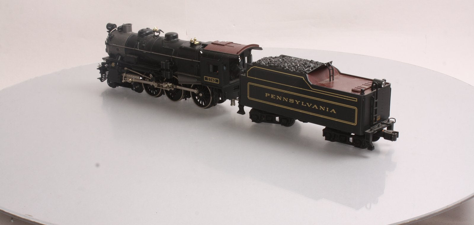 MTH 20-3031-1 O Gauge Pennsylvania Railroad G5 4-6-0 Steam & Tender #5740 w/PS1 LN/Box