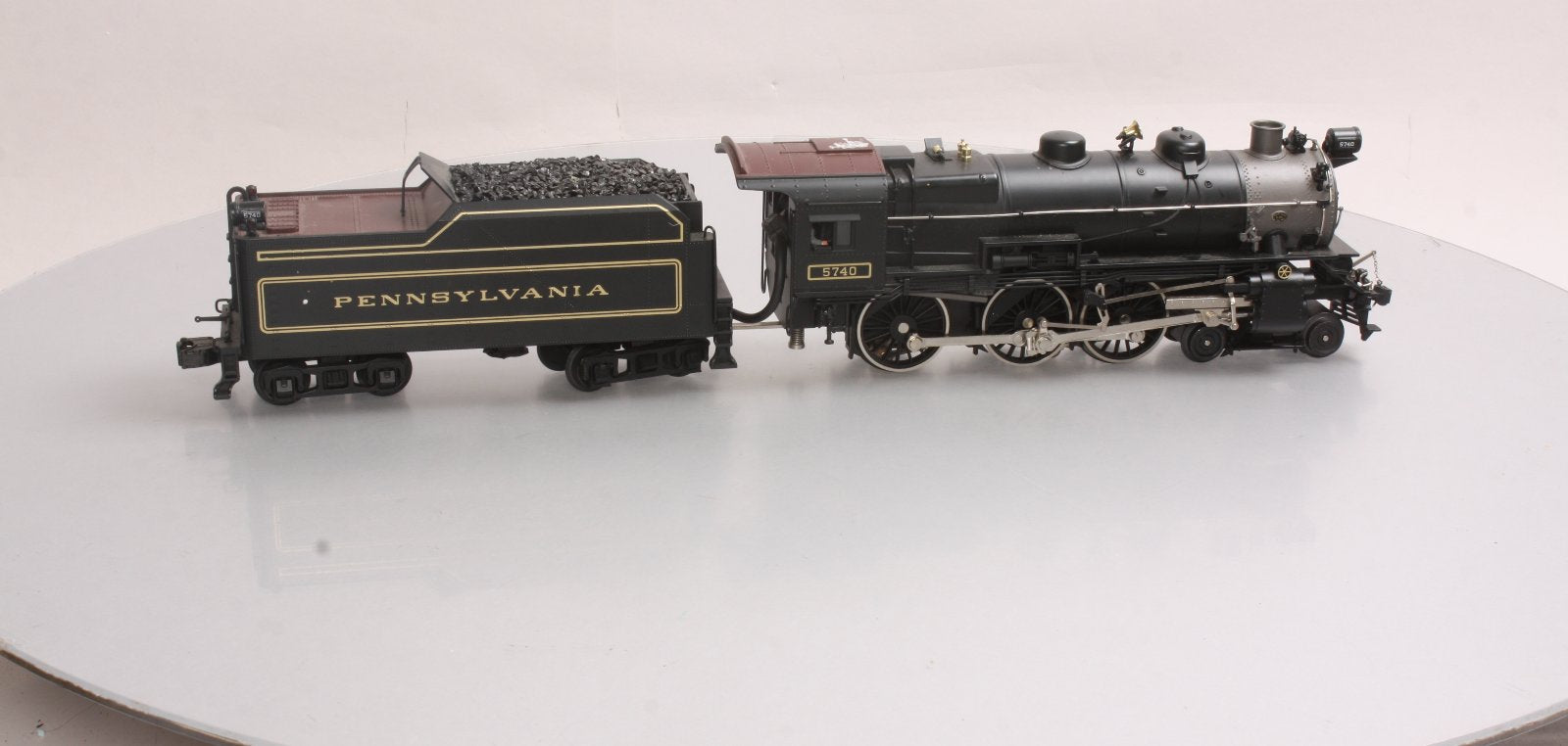 MTH 20-3031-1 O Gauge Pennsylvania Railroad G5 4-6-0 Steam & Tender #5740 w/PS1 LN/Box