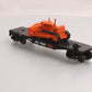 Lionel 6-27822 O Gauge Seaboard/CSXT Flatcar with Bulldozer LN/Box